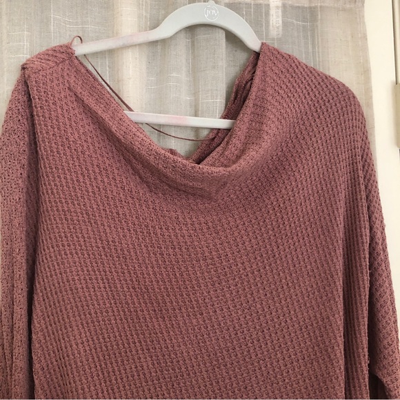 Free People pink dolman sweater - Picture 6 of 11